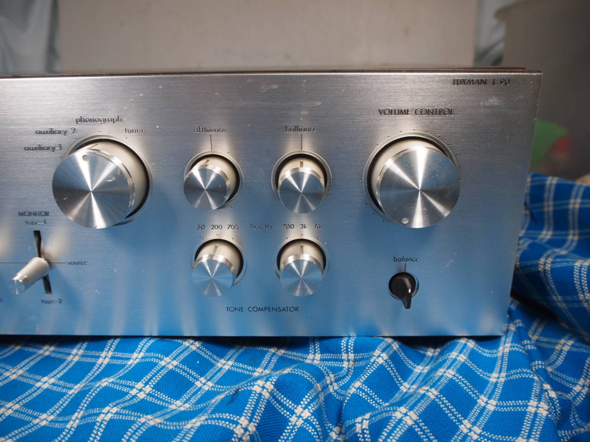 楽天市場】【中古】LUXMAN L-90 プリメイン アンプ 音響機材