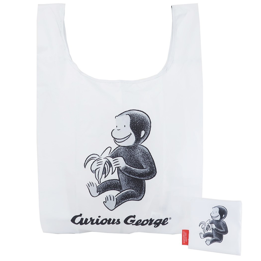 ! новый товар .... George Curious George складной покупка сумка эко-сумка No2 banana . большой нравится Curious George