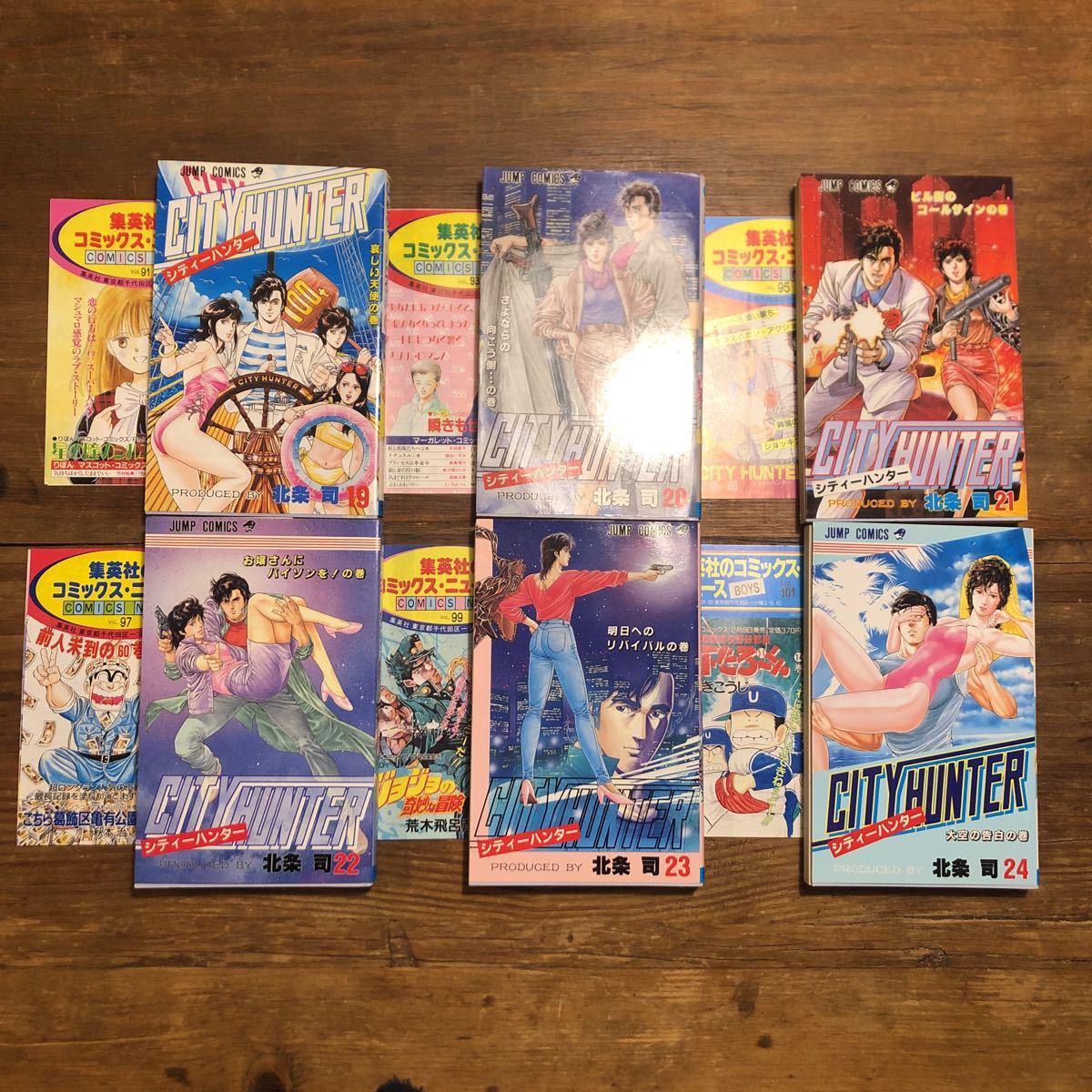 初版 シティーハンター 全巻セット コミックスニュース付き CITY HUNTER 1〜36巻