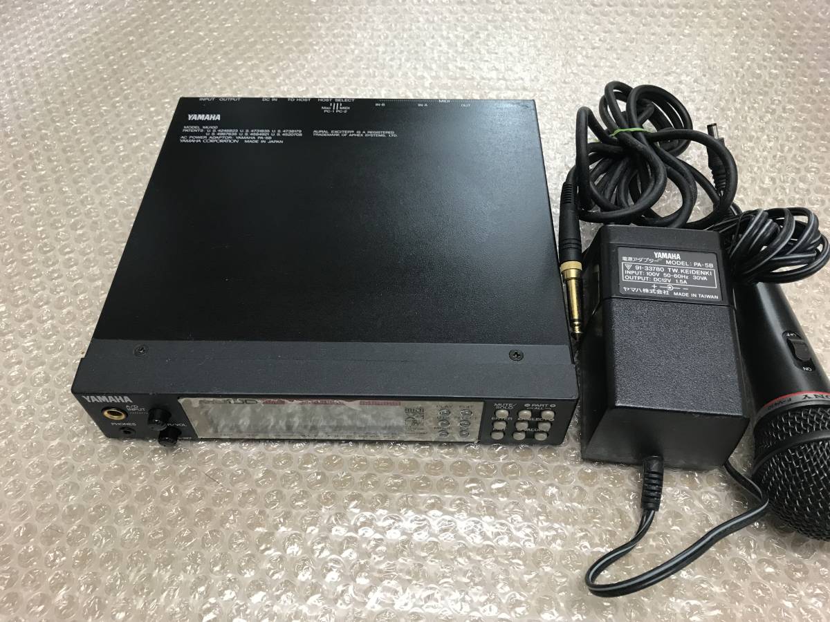 ☆YAMAHA MU100 音源モジュール ☆YAMAHA 電源アダプターPA-5B