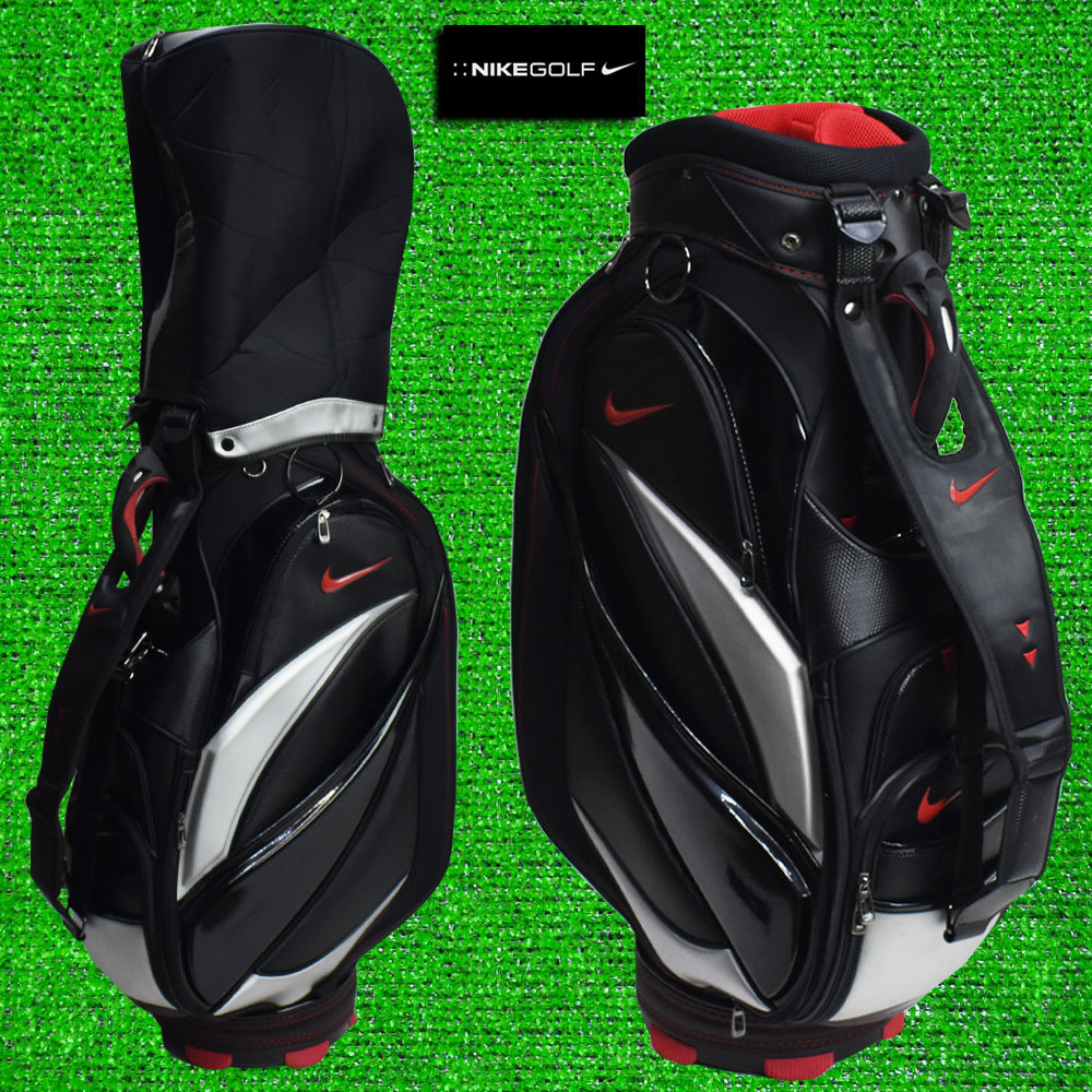 NIKE/ナイキ ゴルフ キャディーバック 9型【ブラック】美品! www
