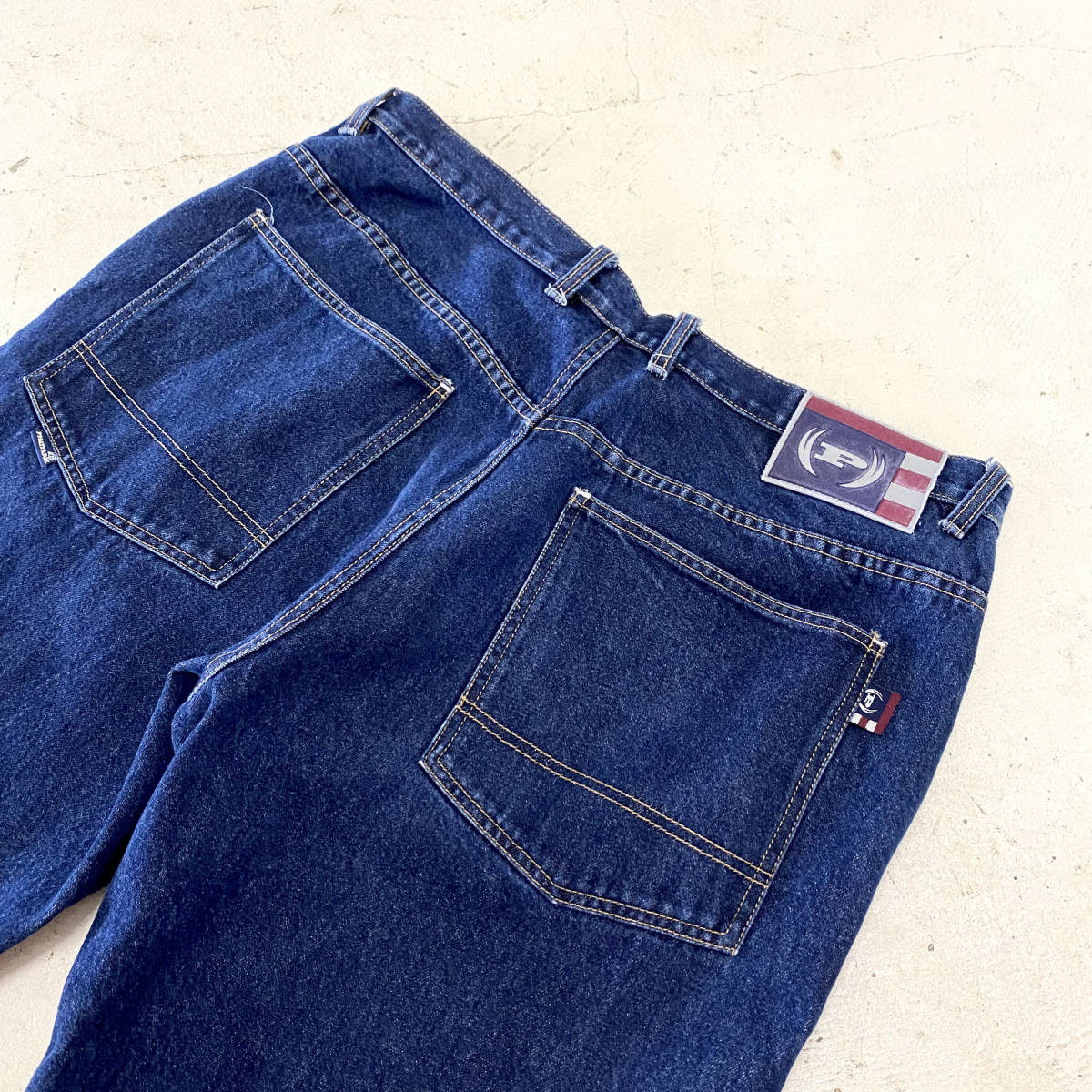 90s PHAT FARM デニム バギーパンツ W39 ファットファーム ジーンズ
