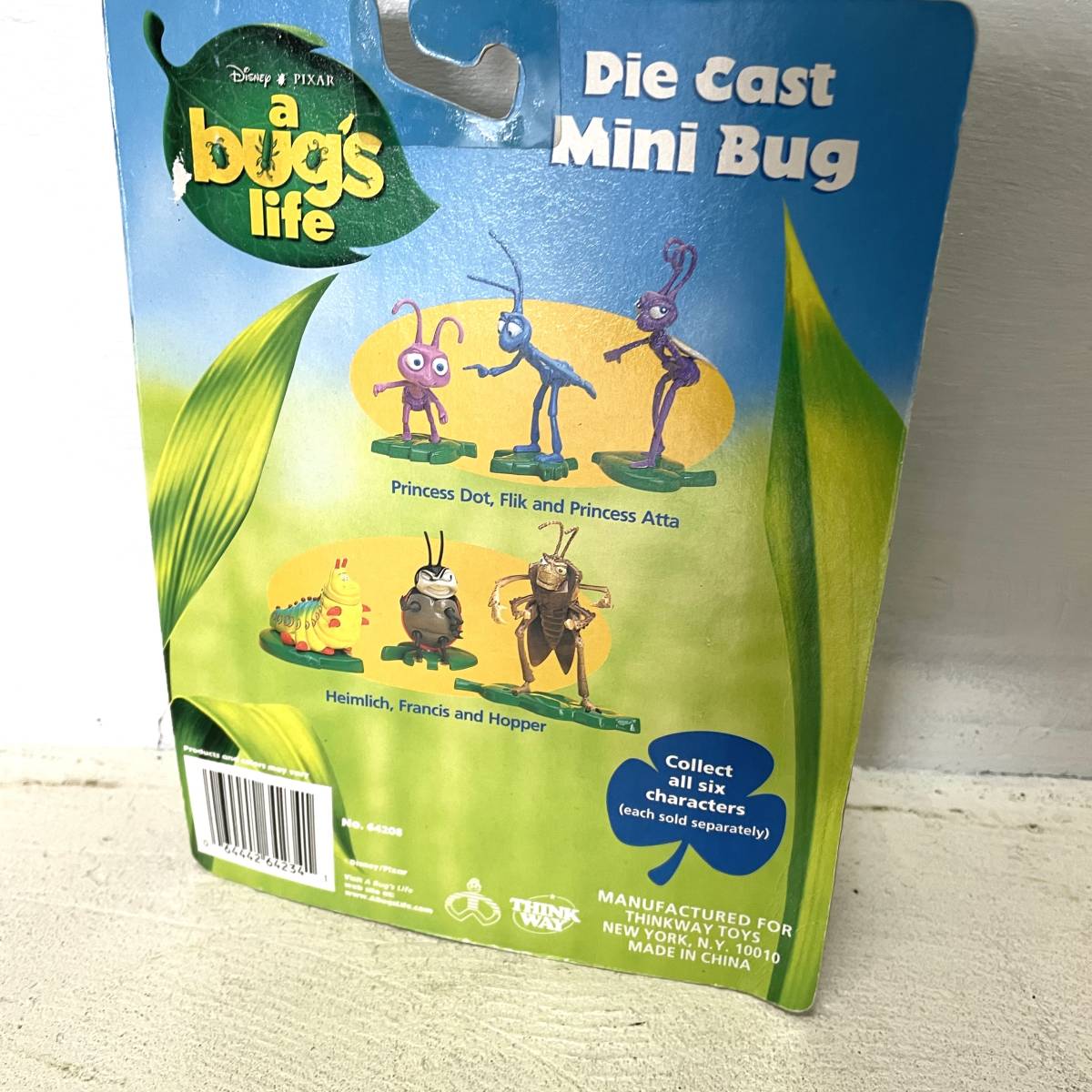 a bug\'s life Die cast Mini Bug фигурка Flikflik A Bug's Life Disney pixarpiksa- Disney герой нераспечатанный 