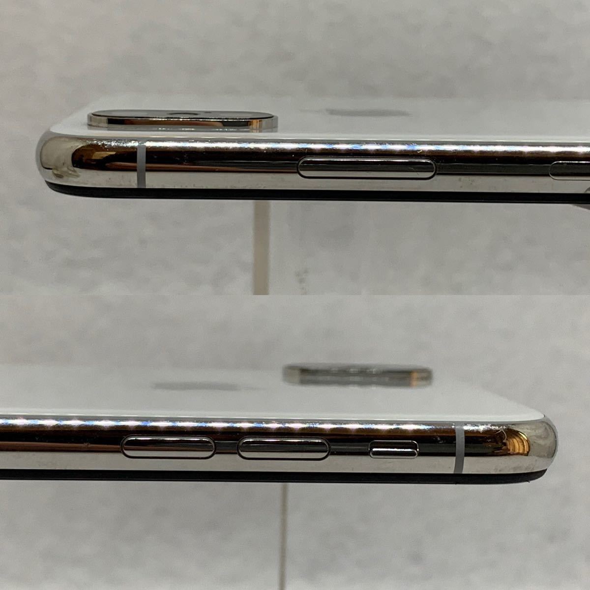 2943【SIMフリー美品】iPhoneXs 256GB シルバー バッテリー81% Apple