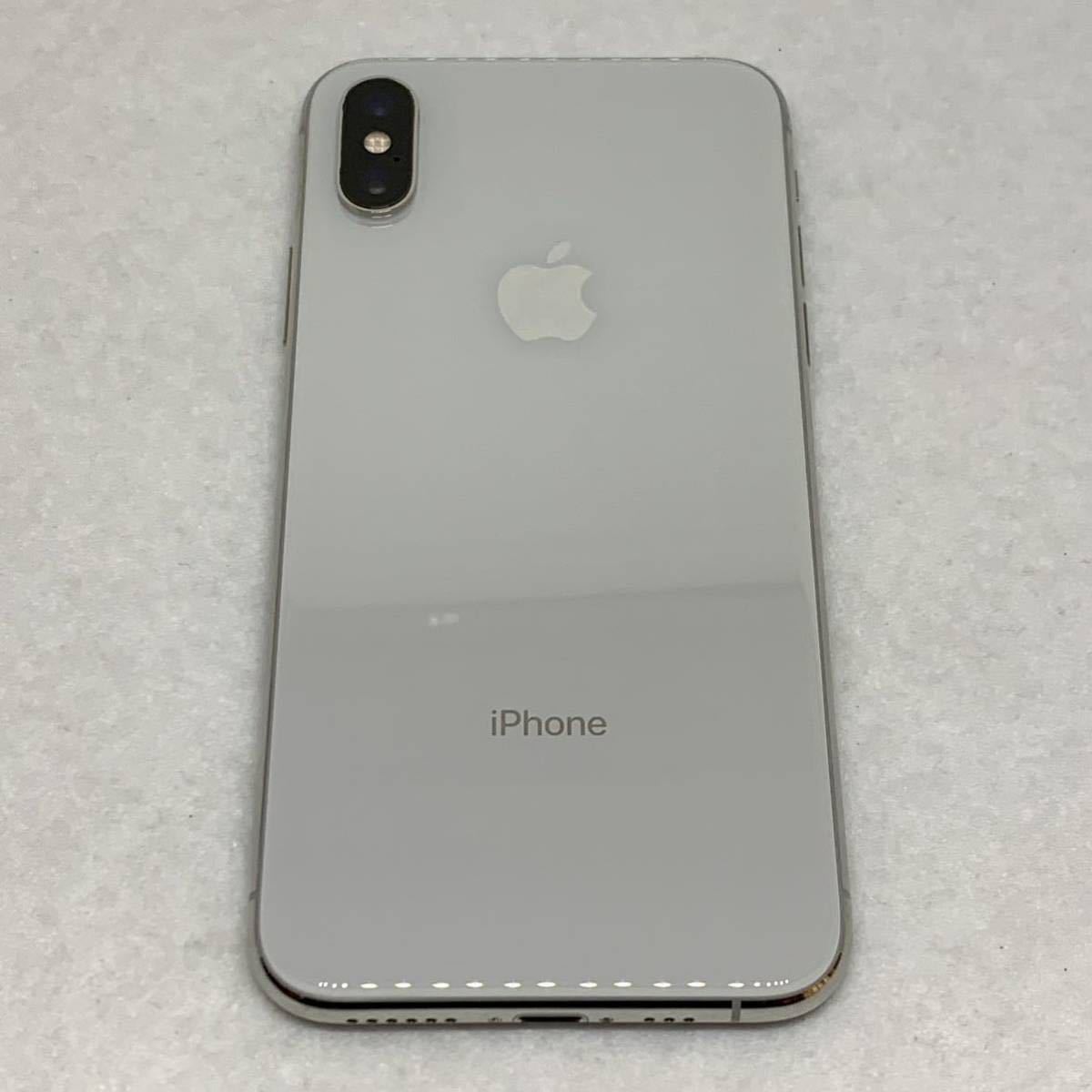2943【SIMフリー美品】iPhoneXs 256GB シルバー バッテリー81% Apple