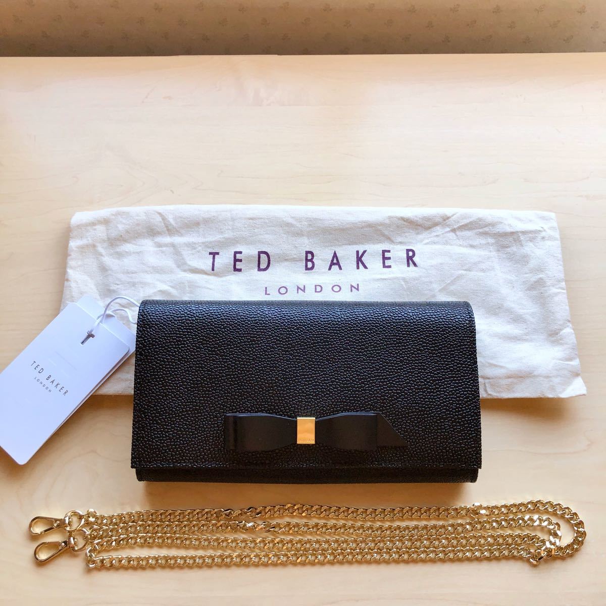 Ted Baker テッドベイカー チェーン付きウォレット 長財布 - 小物