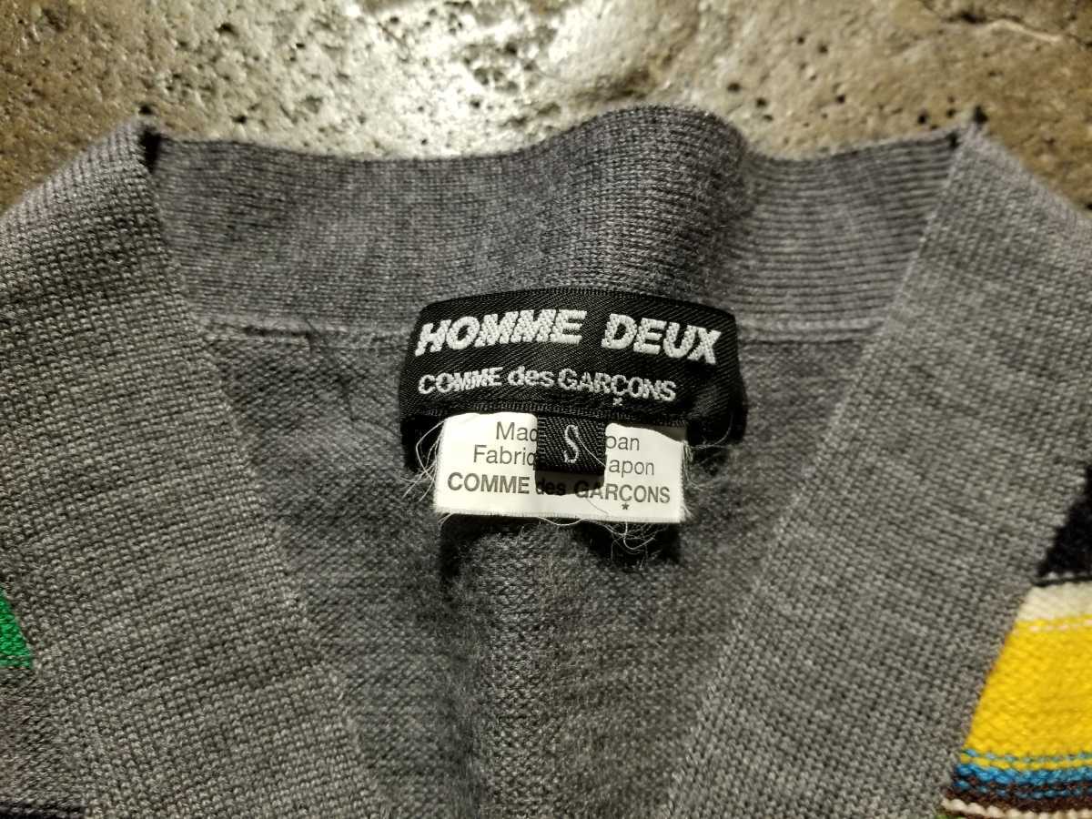 COMME des GARCONS HOMME DEUX 14AW パッチワークカーディガン 2014AW