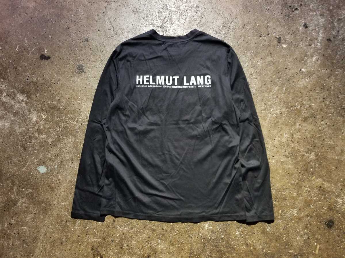 Yahoo!オークション - HELMUT LANG 02AW PARIS ロゴカットソー Yahoo!オークション - HELMUT LANG 02AW PARIS ロゴカットソー