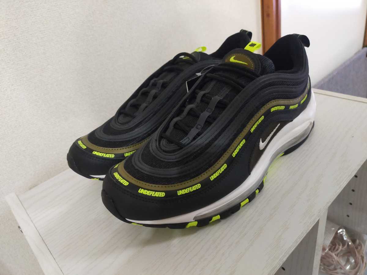 1円～ 27.5cm UNDEFEATED x NIKE AIR MAX 97 BLACK アンディフィーデッド ナイキ エア マックス 97_画像1