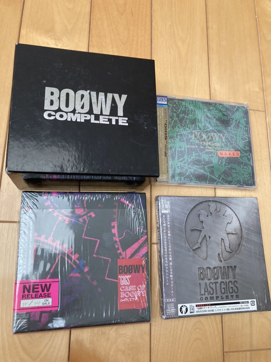 ヤフオク! - 初回限定盤 BOOWY CDセット COMPLETE BO...