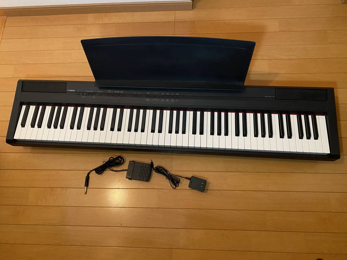 Yahoo!オークション - 【送料無料】YAMAHA デジタルピアノ P-105 中古...