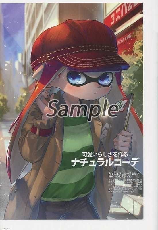 Paypayフリマ Footmark Vol 01 プラズマココロ スプラトゥーン 同人誌 Splatoon フルカラーイラスト集 ガール