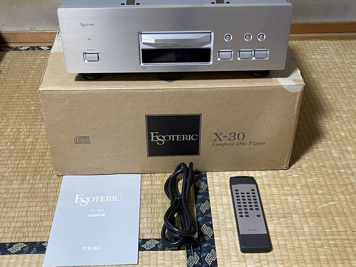 ESOTERIC エソテリック CDプレーヤー X-30 動作確認済み | www.csi