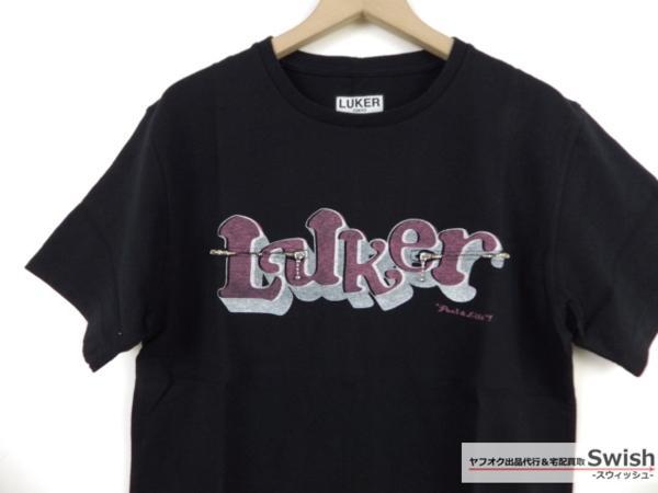 Z177■LUKER × PEEL&LIFT■新品　ZIP/C-CREW.SS ジップポケット Tシャツ L BK/黒■_画像3