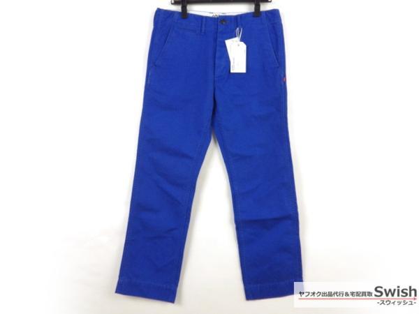 Z177■BEDWIN ベドウィン■新品 10L MILITARY CHINO PANTS ARMSTRONG チノパンツ 4 BLUE■_画像1