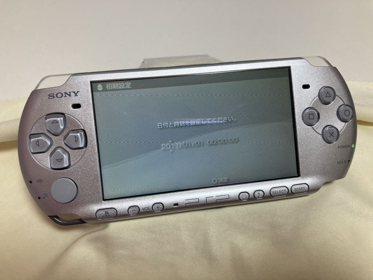 休日 PSP 3000 本体 シルバー ecousarecycling.com