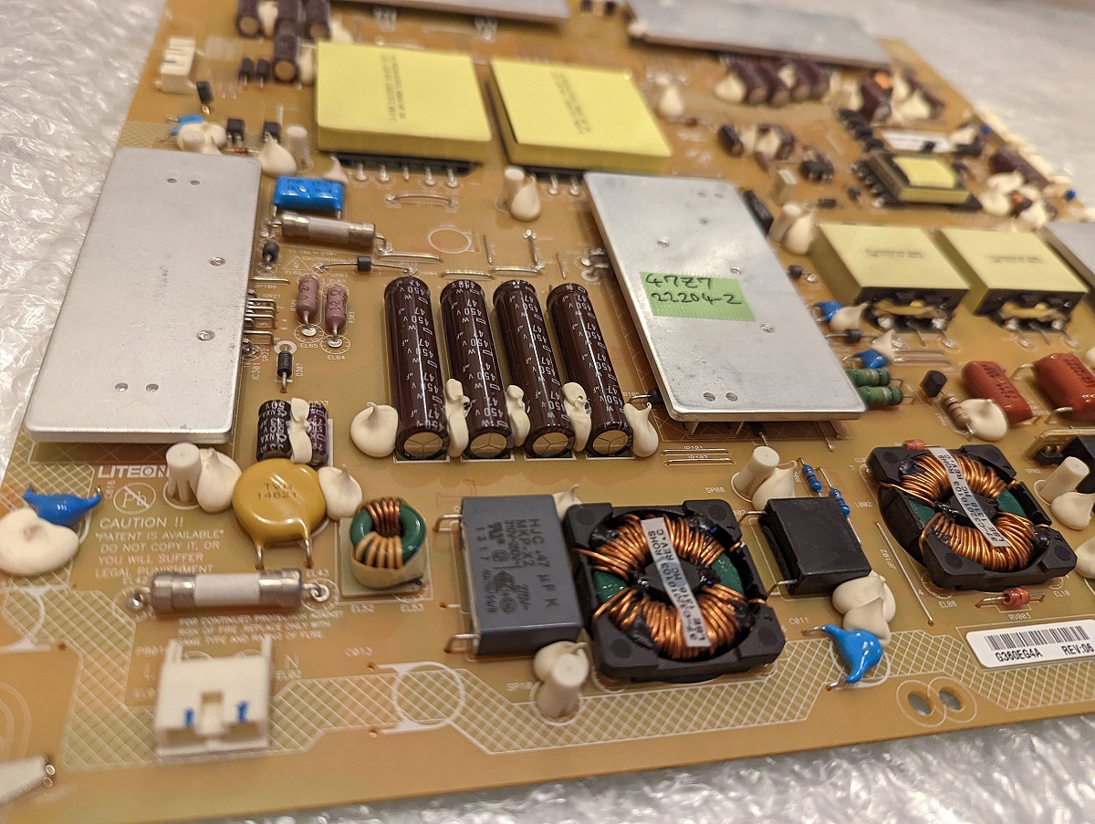 NEW特価﹠ ヤフオク! 電源基板 レグザ 47Z7 55Z7 4... - 動作OK REGZA Z7用 人気限定SALE
