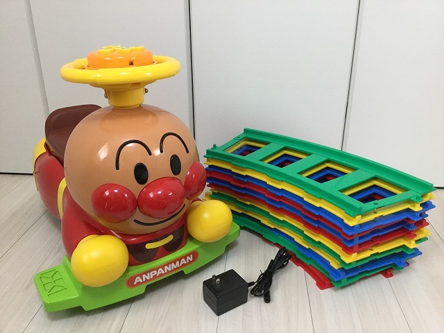 即納 アンパンマン 電動 レールでGO GO アンパンマンDX レールのみ