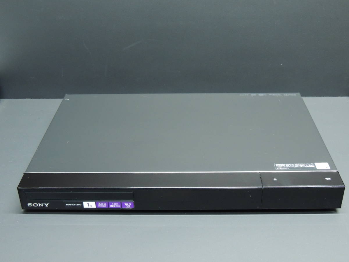 検品済み】SONY ブルーレイレコーダー BDZ-ET1200 / BRD-700T 録画