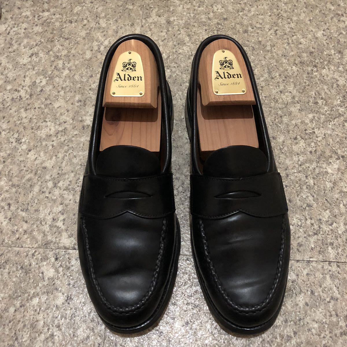 直販正規 希少 brooks brothers別注 ALDEN アンラインド ローファー コードバン ブラック 7ハーフD ブルックスブラザーズ オールデン BLACK alden 直販正規 希少 brooks brothers別注 ALDEN アンラインド ローファー コードバン ブラック 7ハーフD ブルックスブラザーズ オールデン BLACK alden