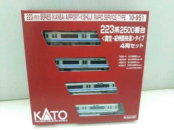 KATO 223系2500番台 関空・紀州路快速 タイプ 4両セット 鉄道模型 N