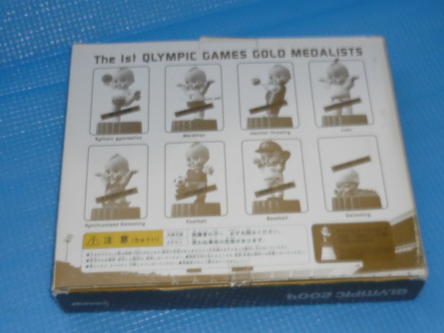 E★非売品・未使用★キューピーコレクション　キュリンピックQLYMPIC 2004 The 1st OLYMPIC GOLD MEDALISTS 8種_画像3