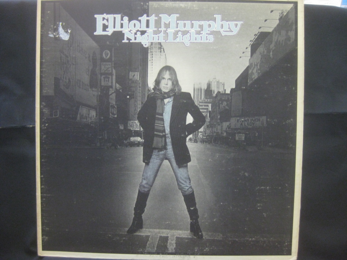 返品交換不可 エリオット マーフィー Elliott Murphy Night Lights LP5101NO GRP LP 