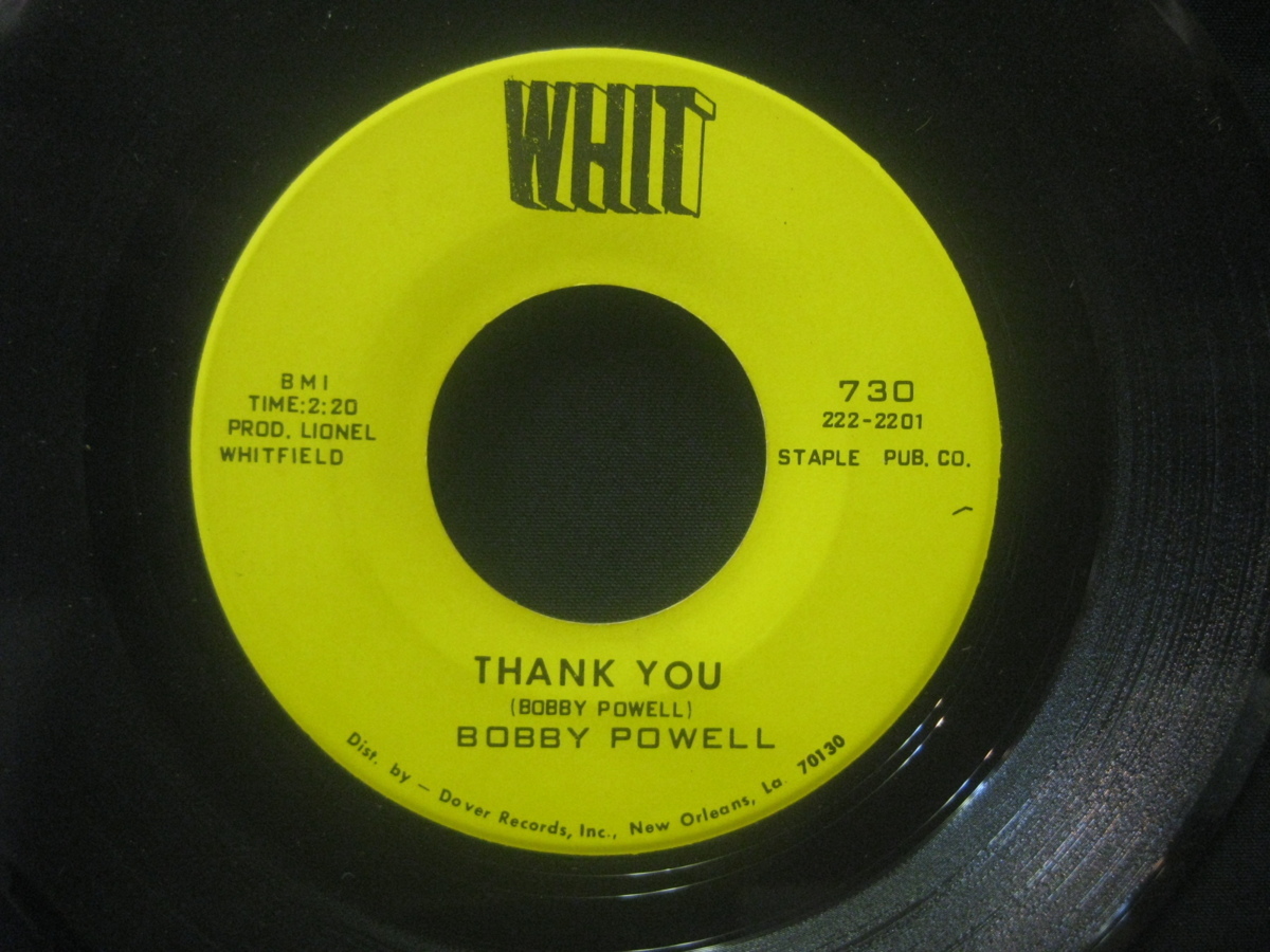 ボビー・パウエル / Bobby Powell / Thank You ◆EP3445NO BYP◆EP_画像1