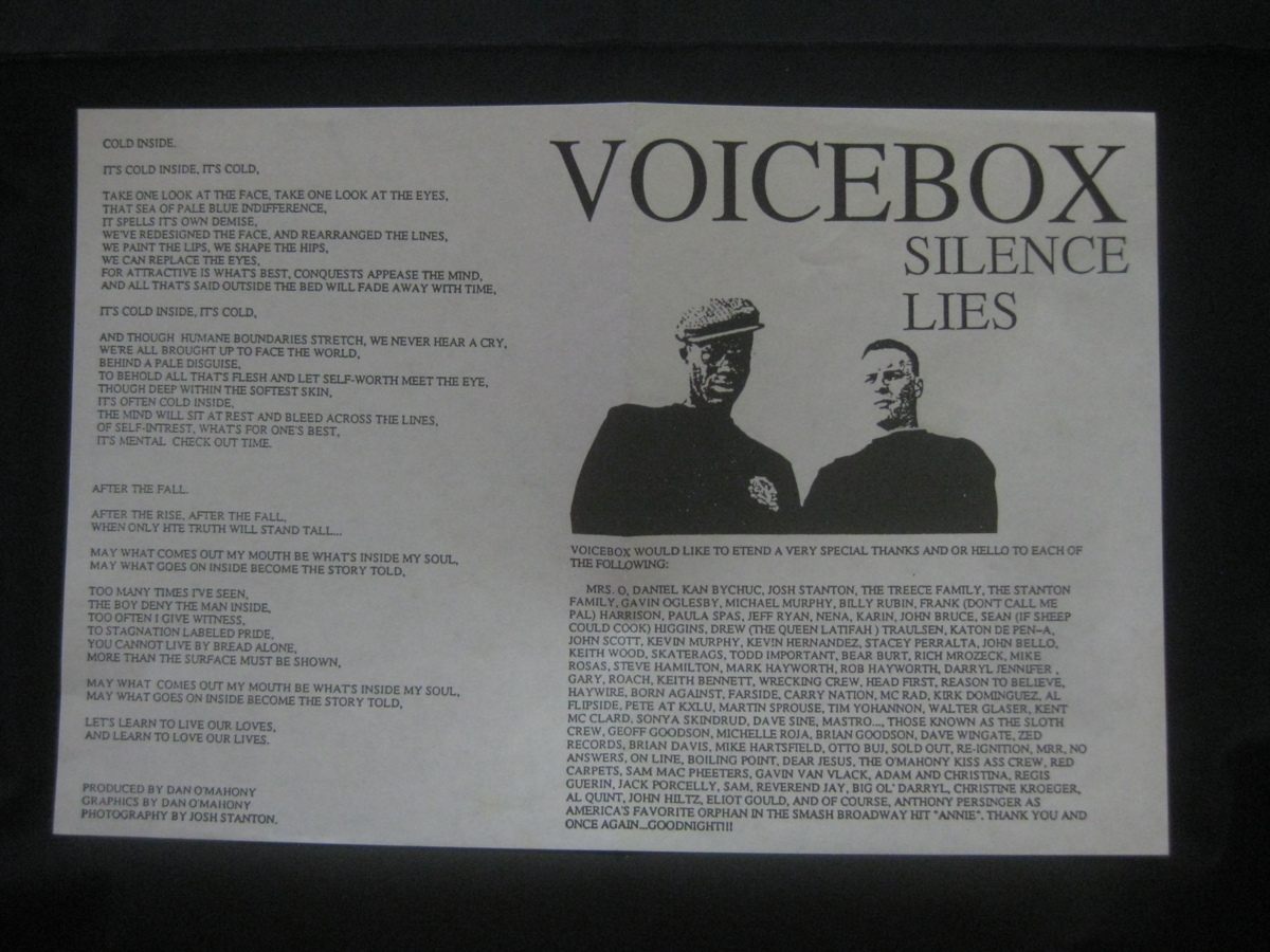 Voicebox / Silence Lies ◆EP3591NO OGP◆EP_画像3