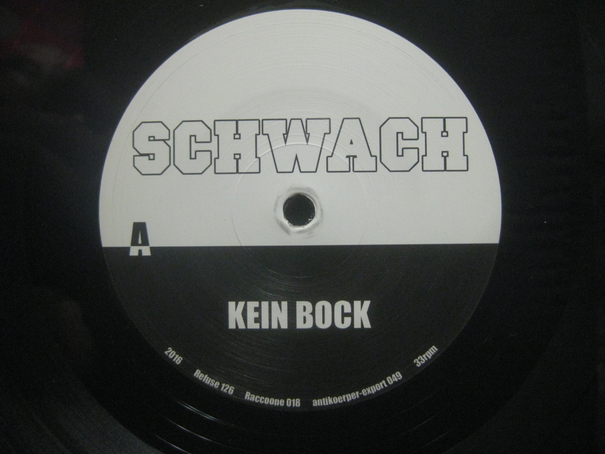 Schwach / Kein Bock ◆LP2613NO GYP◆LP_画像4