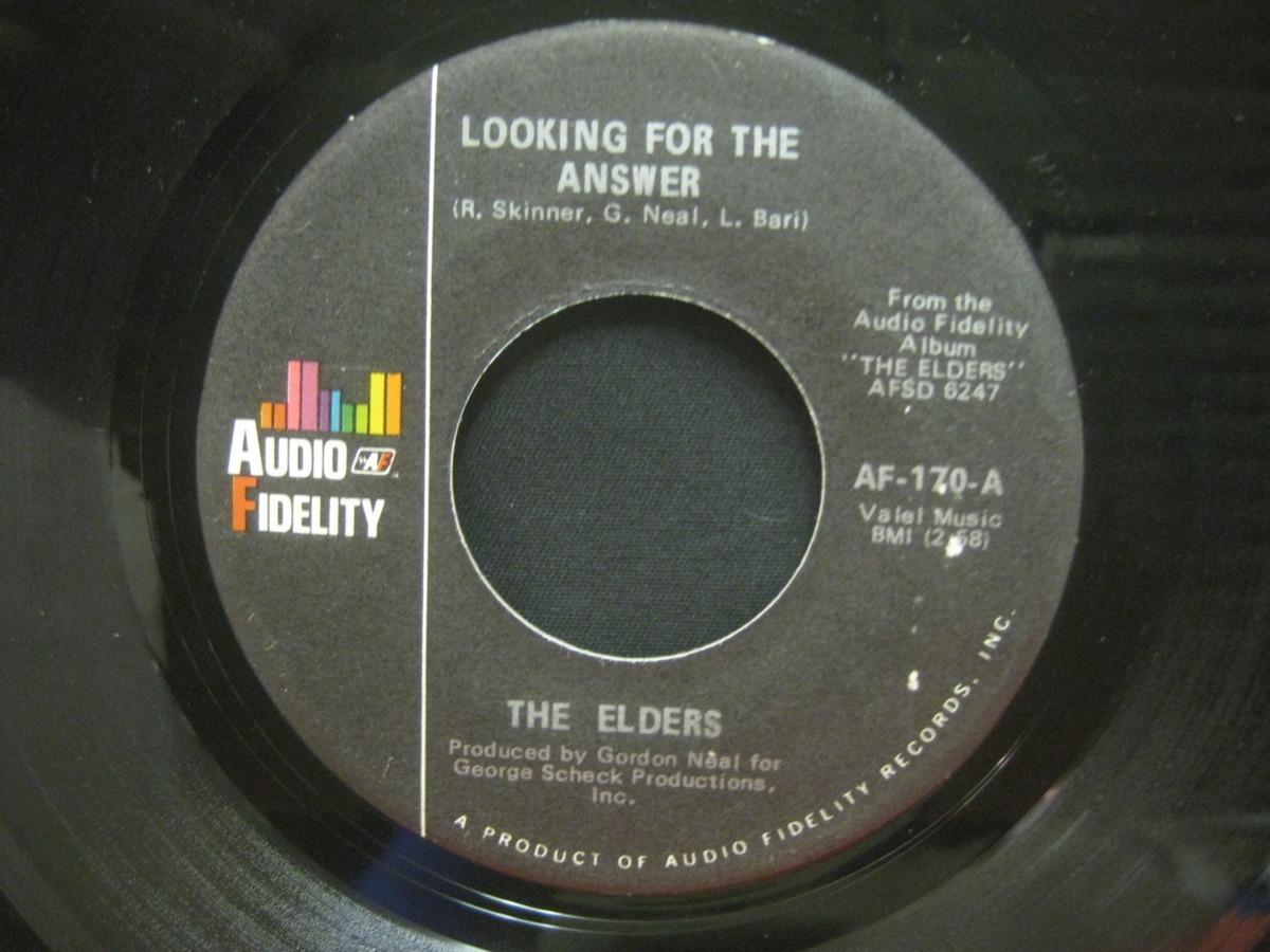 The Elders / Looking For The Answer ◆EP3087NO◆EP_画像1