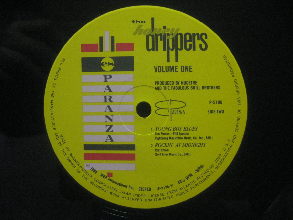The Honeydrippers / Volume One ◆Y857NO◆LP_画像3