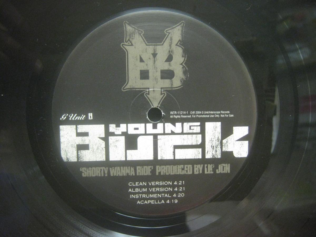 YOUNG BUCK / SHORTY WANNA RIDE ◆X554NO◆12インチ_画像2