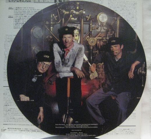 XTC THE BIG EXPRESS＊国内盤丸型変形ジャケット仕様[H993_画像3