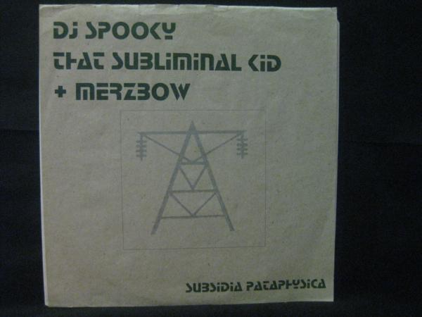 DJ SPOOKY / SUBSIDIA PATAPHYSICA ◆O634NO◆10インチ_画像1