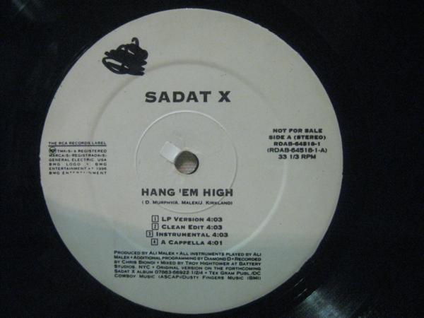 SADAT X - HANG 'EM HIGH / STAGES AND LIGHTS ◆L879NO_画像2