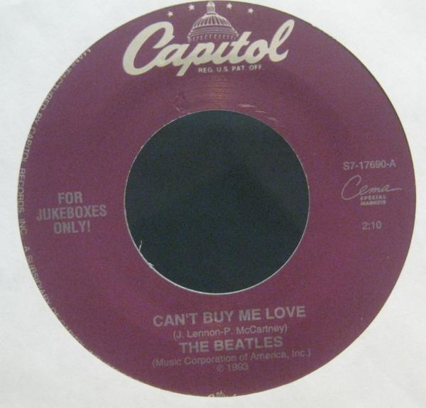 THE BEATLES CAN'T BUY ME LOVE＊JUKEBOXES ONLY＊7インチ[EP793_画像2