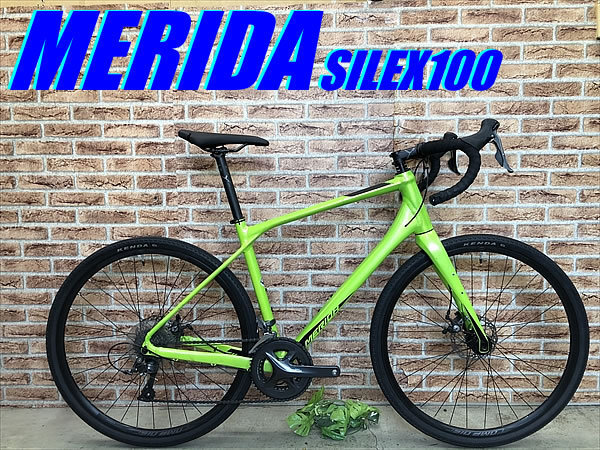 1円スタート 良品 MERIDA SILEX 100 2020 size:M 50cm 165-175cm 
