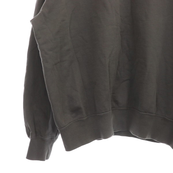 オーラリー AURALEE 21AW ELASTIC HIGH GAUGE SWEAT P/O プルオーバー