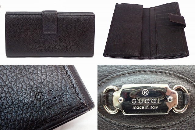 日本直営店 GUCCI トリコロール ロゴ レザー長財布 箱袋 www.m