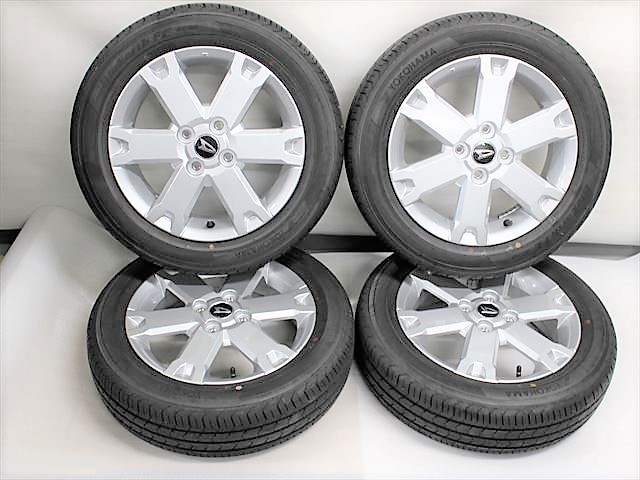 タフト　165/65R15　ヨコハマ　ブルーアース　新車外し　タイヤ＆アルミホイール４本セット_画像1