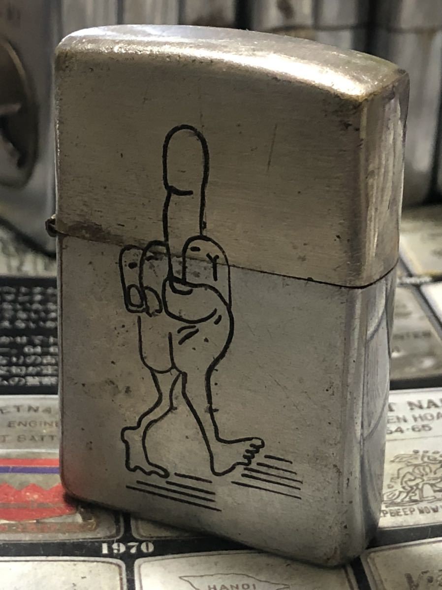 ベトナムZIPPO】本物 1970年製ベトナムジッポー「ファックマン