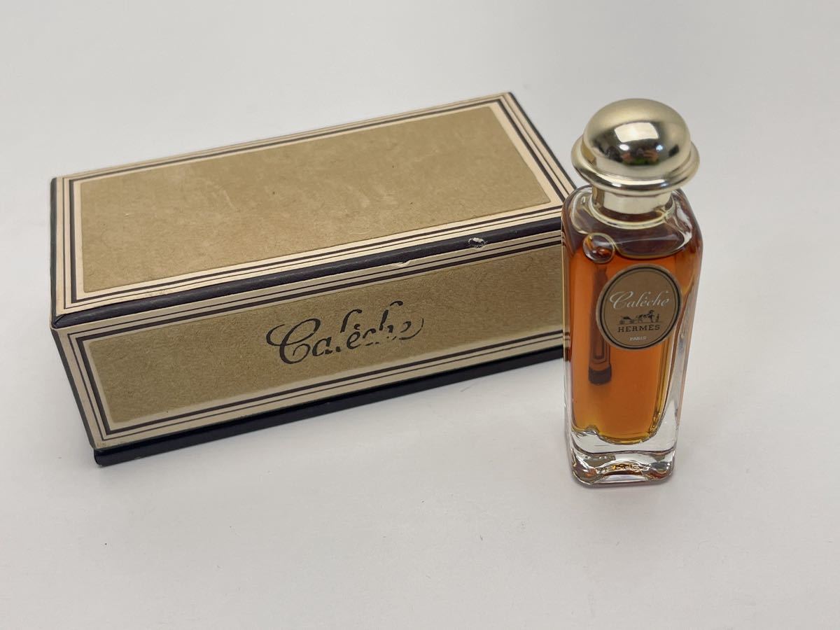 B182 未使用 HERMES CALECHE エルメス カレーシュ パルファム 7.5ml ミニ香水 フランス製