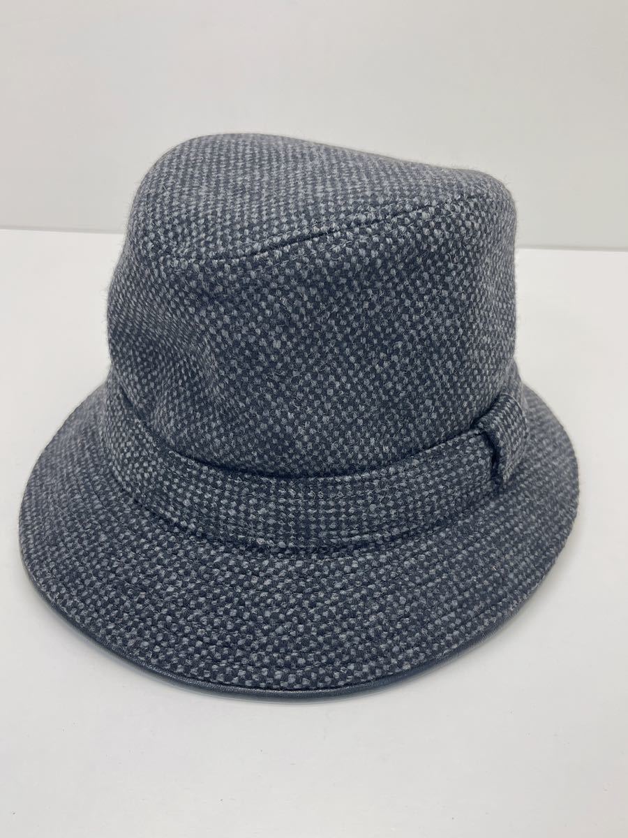 C145 超美品☆ HERMES エルメス バケットハット 帽子 58 フランス製