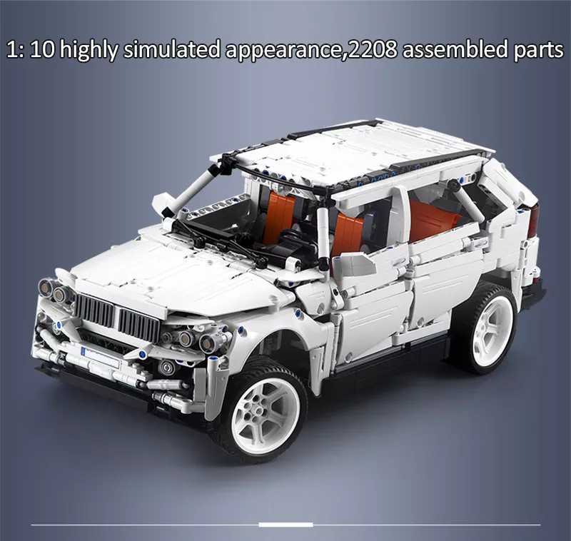 [新作] LEGO互換 LEGO風 テクニック BMW SUVタイプ 2208ピース リモコン無し