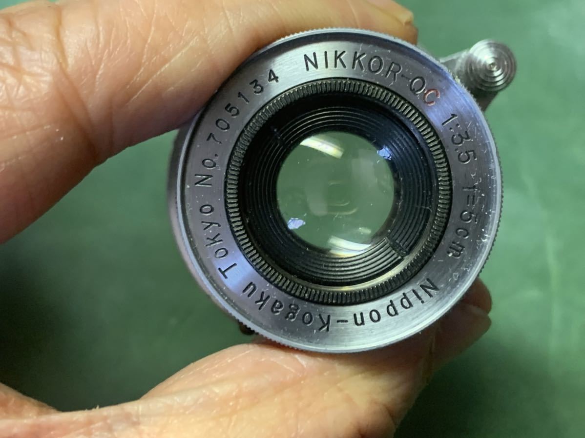 ニッコール S レンズ 沈胴 5cm f3.5 nikkor QC nippon kogaku tokyo