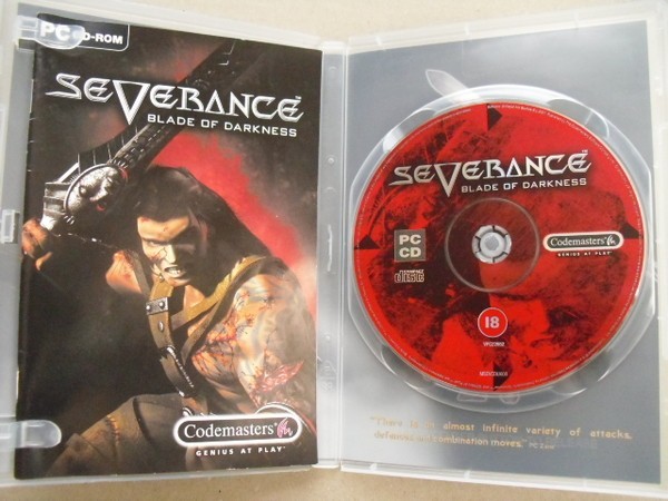 PC CD-ROM SEVERANCE: Blade of Darkness セヴェランス 海外版の画像3