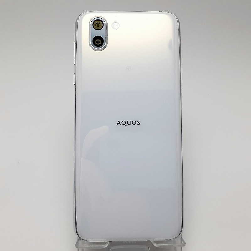 送料無料 AQUOS R2 SIMロック解除済み softbank プラチナホワイト Bランク SHARP シャープ アクオス Android  SIMフリー ソフトバンク 706SH