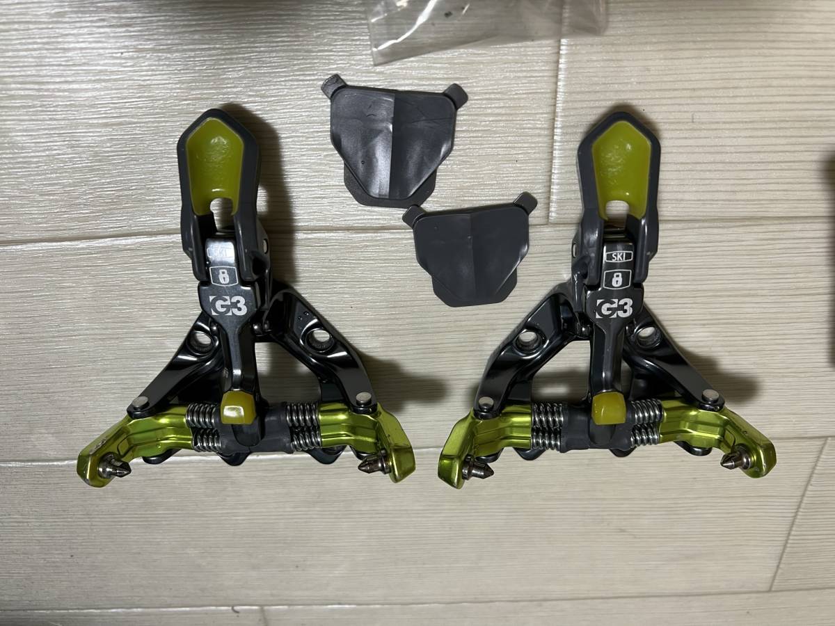 G3 ZED 12 100mmブレーキ付き tech ビンディング バック G3 ZED 12 100mmブレーキ付き tech ビンディング バック