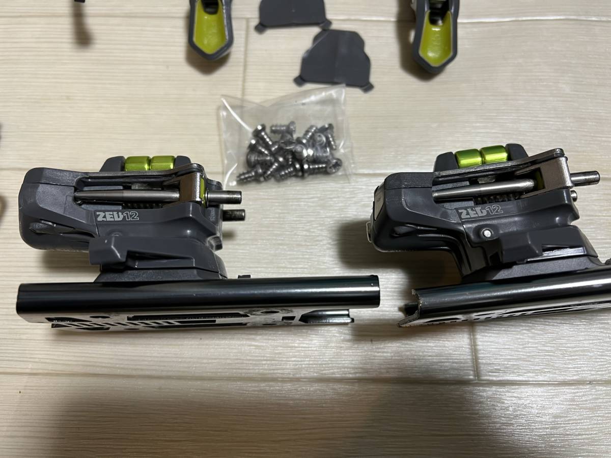 G3 ZED 12 100mmブレーキ付き tech ビンディング バック G3 ZED 12 100mmブレーキ付き tech ビンディング バック